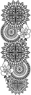 Temporary Tattoo,Fantasy Pattern HC-QB-007,Tattoo Stickers,Real Tattoo Look,Water-Resistant,Lasts 1-