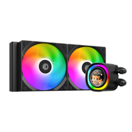 # ID-Cooling FX240 / FX360 LCD ARGB AIO Liquid Cooler - Black #