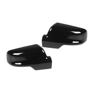 ⭐HD-414-Xin ⭐ 6RP44KXJAA 6RP45KXJAA Glossy Black Side Mirror Covers Cap For Dodge For Ram
