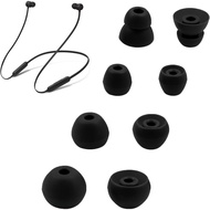 Pengganti Eartips yang Serasi dengan Beats Flex, 4 Pasang Eartips Silikon Pengganti untuk Earbuds Ta