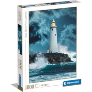 Clementoni Jigsaw-Lighthouse in the Storm 1000 Pieces Puzzle 1000 piece Made in Italy in Thailand