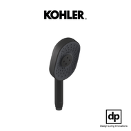 KOHLER หัวฝักบัว รุ่น [Statement/WaterMind Technology] สีดำด้าน แบบทรงรี ปรับสายน้ำได้ 3 แบบ K-28695