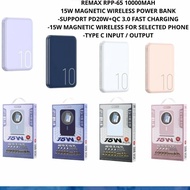 [SG IN-STOCK] REMAX 10000 mAh Slim and Magnetic Powerbank RPP - 65 USION SERIES Light and Portable