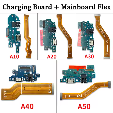 NEW USB Charge Port Charging Socket Connector Board Main FPC Connect Mainboard Flex Cable For Samsun