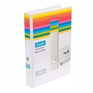 Bantex Insert Ring Binder 2 Ring 20mm A4 White