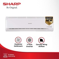 SHARP AH-X6BEY AC Split 0.5 PK J-Tech Inverter R32 1/2 PK [Unit Only]