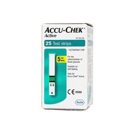 Accu-chek Active Blood Sugar Test Stick 25 Pieces