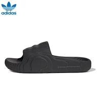 adidas Originals Adilette 22 GX6949 Black Slides (Note:May be shipped in vinyl packaging) (Size-UK)