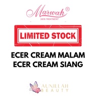 MARWAH Cream Siang & Malam - Day & Night Cream Diamond Bright Aging Special Aging Tea Tree Anti Agin