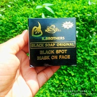 K BROTHERS ORIGINAL (GRADE A) BLACK SPOT MASK ON FACE