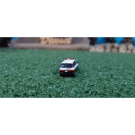 Diecast Miniature Toyota Estima police 1:150. Scale