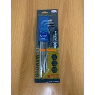 L Key Set Hex Key Wrench Long EIGHT Japan TLS-9D 1.5MM - 10MM (9Pcs) Taper Head