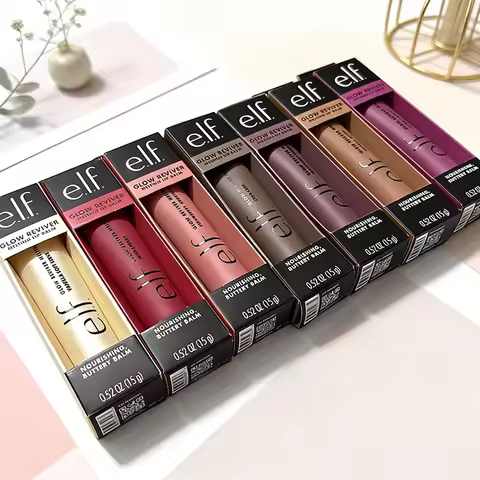 ELF Makeup Ultra-glossy Glimmer Lip Oil Comfortable Formula with A Non-sticky Feel Buttery Tinted Li