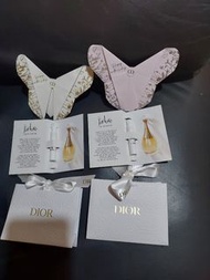 dior 香水1.2ml 蝴蝶卡 紙袋連絲帶一套25元