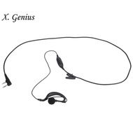 Security Earhanger Headset Earpiece Earphone for  Radio Black