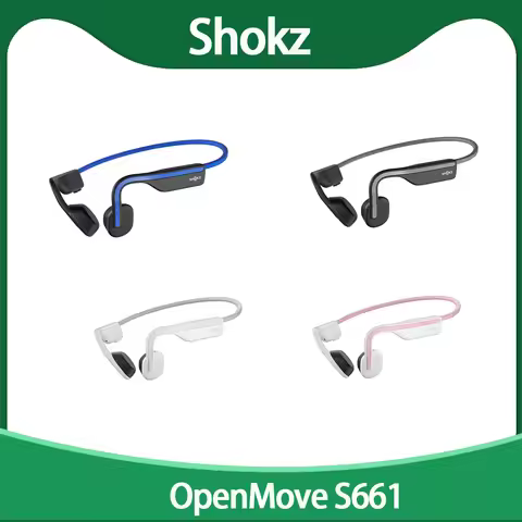 Original SHOKZ OpenMove S661 Bone Conduction Earphone IP55 Water-Resistant Wireless Headset Bluetoot
