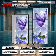 1-DOOR AND 2-DOOR FRIDGE STICKERS WITH BEAUTIFUL FLOWER MOTIFS LATEST GRADES 1-6/