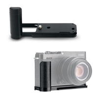 JJC MHG-XE4 Solid Metal Hand Grip Secure Handle Bracket for Fuji Fujifilm X-E4 XE4 Camera, Anti-Slip