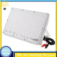 [Hmou] Alligator Clip Included 12V-85V Outdoor LED Flood Light 200W Equivalent IP65 Waterproof Emerg