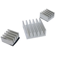 1 Set  Raspberry Pi 3 Heatsink Cooler Pure Aluminum Heat Sink Set Kit Radiator For Cooling Raspberry