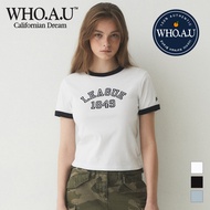 [WHO.A.U] Track Ringer T-shirt / WHRAE3894F
