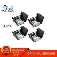 4PCS DB9 Breakout Connector (2 Male+2 Female), DB9 Solderless Connector RS232 D-SUB Serial Adapters 