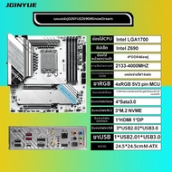 1 ชิ้น เมนบอร์ด Z690M Snow Dream-W/ Z790M Snow Dream D5 สำหรับคอมพิวเตอร์ M.2 NVME Intel DDR4/DDR5 ช