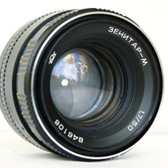 tested Zenitar M 1.7/50 USSR fast lens for SLR M42 mount KMZ Zenit