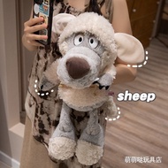 Plush toys Plush toys Plush toys Doll Funny Wolf with Sheepskin Plush Toy Hooded Big Big Big Big Big