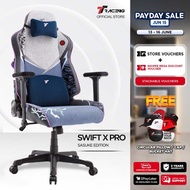 TTRacing Swift X Pro Air Threads Fabric Gaming Chair - Sasuke Edition | Naruto Collection