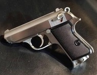 !【警探】CO2-直壓-PPK/S-全金屬-4.38mm-PPK-CNC鋼製-不銹鋼~4.5~007玩家最愛收這把！