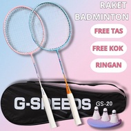 [Free Box Packing] Badminton Racket Contents 2 pcs Original Badminton Racket Badminton Racket Badmin