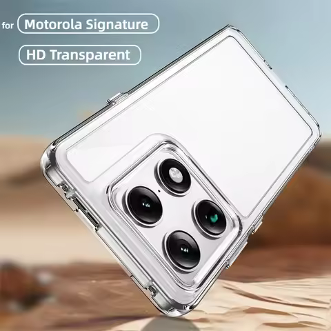 Fashion HD Clear Phone Case For Motorola Signature Edge 70 Ultra 60 Fusion 50Neo Pro G77 G67 G57 Pow
