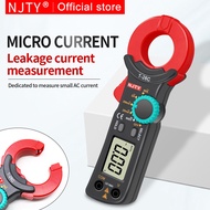 NJTY T-26C Professional Leakage Current Tester Digital Clamp Meter Clamp Leaker Ammeter Voltmeter
