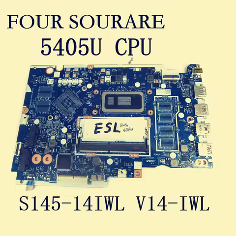 FS540 NM-C121 For Lenovo ideapad S145-14IWL V14-IWL Laptop Motherboard 5405U CPU 5B20S41759 Mainboar