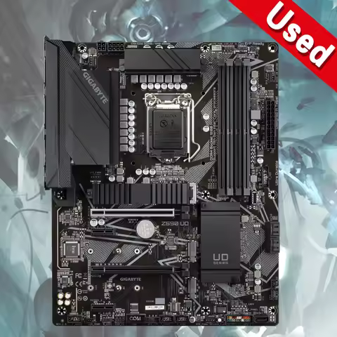 GIGABYTE Z590 UD LGA 1200 With Intel Z590 ATX Motherboard with Triple M.2, PCIe 4.0
