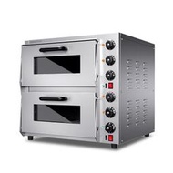 烤箱拓奇電烤箱商用雙層大型容量烤爐烘焙披薩蛋撻燒餅二層二盤烤箱