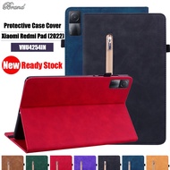 For Xiaomi Redmi Pad (2022) 10.61" VHU4254IN 5G Fashion Tablet Protection Casing High Quality Business Zipper Wallet PU Leather Case Flip Stand Cover