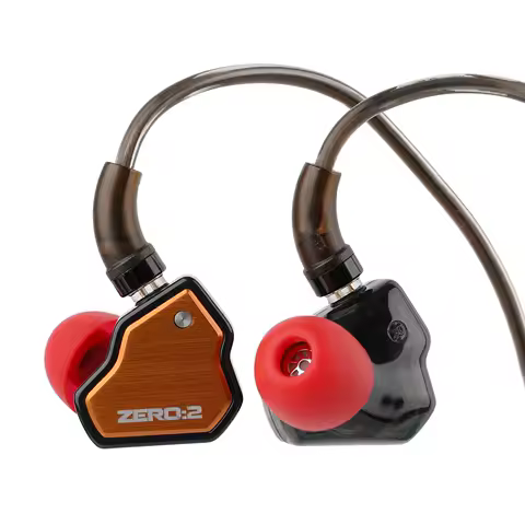 7Hz x Crinacle Zero:2 Updated 10mm Dynamic Driver IEM Wired Earbuds Earphones Gaming Earbuds with OF