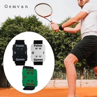 Gemvan SiaBiced Tennis Wrist Score Keeper Adjustable Wrist Strap Tennis Scoreboard Score Counter