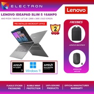 Lenovo IdeaPad Slim 5 16AHP10 83HW0003MJ 16" 2.8K Grey(Ryzen 7 8845HS,16GB, 512GB SSD,ATI, W11P, HS)