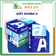 Giấy In A4 Double A - định lượng 80Gsm/ 500 tờ 1 tập/ thùng đóng 5 tập