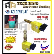 Original Golden Fuji Unreduced Pressure Coupling/ Gas Regulator/ Gas Head - 183A / 183B