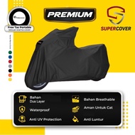 sarung motor super cover premium tvs apache rtr 160 4v - hitam standar