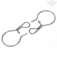 JWENTY Fishing Tools Outdoor Fishing Fish Lock Cable Stringer Clip Lock Buckle 2Pcs Tackle Stringer