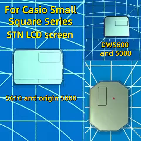 STN LCD Screen Mod For Casio Watch DW5600 5610 5610u GW5000 G5600 gw5000u High Contrast Display Repl