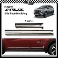 Perodua Aruz Side Body Door Moulding Body Moulding Molding Chrome Mirror 4 pcs/set