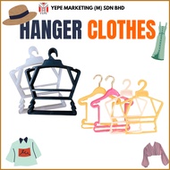 10 PCS HANGER 8118 / HANGER CLOTHS / HANGER PLASTIC / HANGER CHILDREN / HANGER SHIRT / HANGER 210/ H