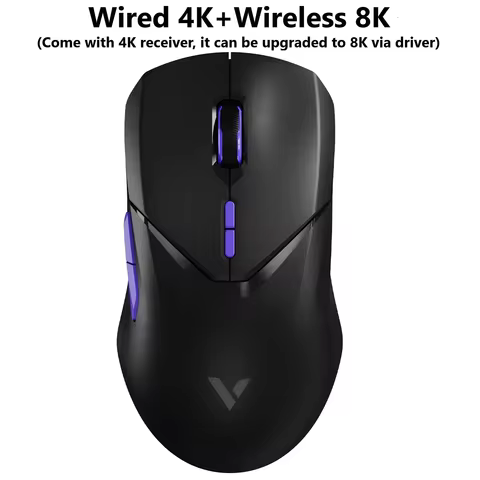 Rapoo VT9PRO/VT9Air 4K Wireless Gaming Mouse Superlight 26000DPI 4KHz Polling Rate 0.25ms Response T