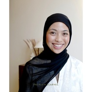 Selesa Modal Shawl in Black